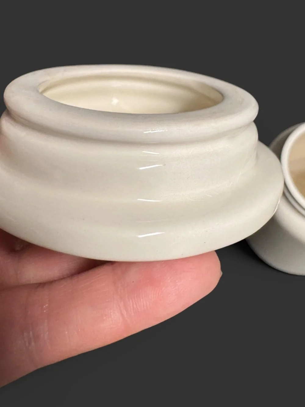 NOT FOR SALE - Rae Dunn Magenta SUGAR Ceramic Canister w/Lid
